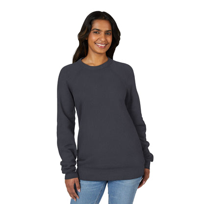 Coastal Reflection Raglan Sweatshirt — 'I Still Think About You Everytime'